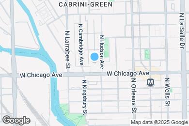 Map image of the property - 460 W Chicago Ave