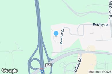 Map image of the property - 1119 Meadow Ln
