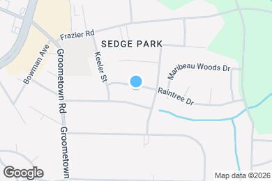 Map image of the property - 3907 Raintree Dr