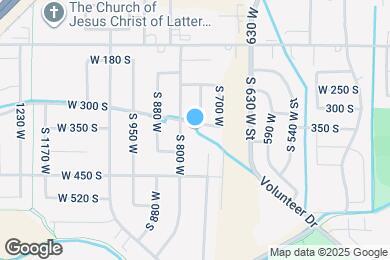 Map image of the property - 771 W 300 S