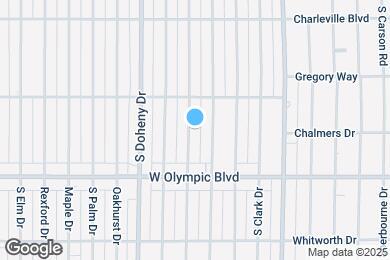 Map image of the property - 328 S Almont Dr