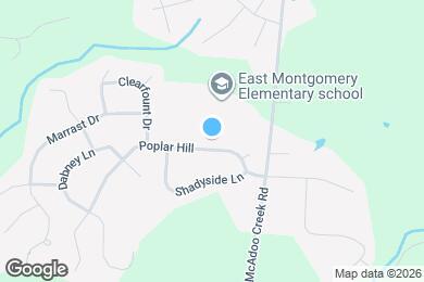 Map image of the property - 3427 Poplar Hill