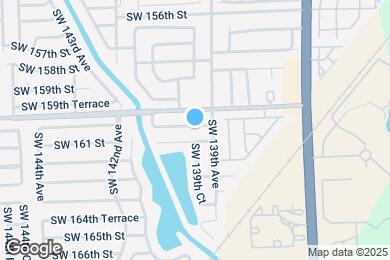 Map image of the property - 13950 SW 160th Terrace