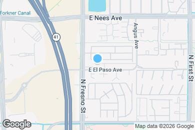 Map image of the property - 254 E El Paso Ave
