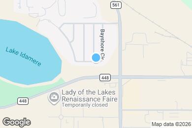 Map image of the property - 3826 Bayshore Cir