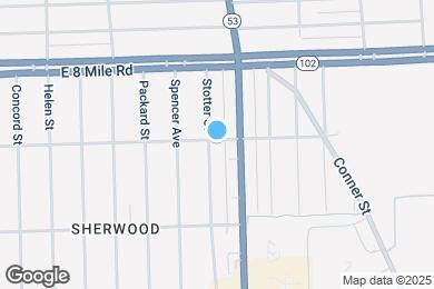 Map image of the property - 20264 Stotter St