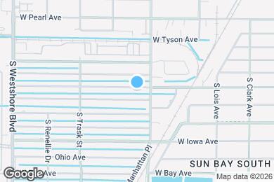 Map image of the property - 4406 W Oklahoma Ave