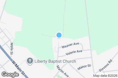 Map image of the property - 1355 Martin Ave