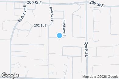 Map image of the property - 5110 203rd St Ct E