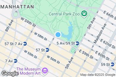 Map image of the property - 1 Central Park S