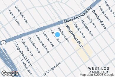 Map image of the property - 1868 Kelton Ave