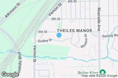 Map image of the property - 502 Dudley Dr