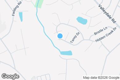 Map image of the property - 7417 Hidden Creek Dr