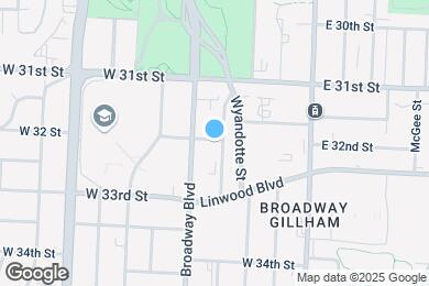 Map image of the property - 3200 Central St