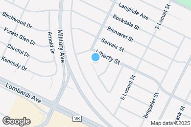 Map image of the property - 1798 Chateau Dr