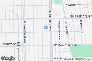 Map image of the property - 1620 W Sunnyside Ave
