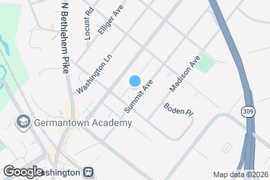 Map image of the property - 208 Summit Ave