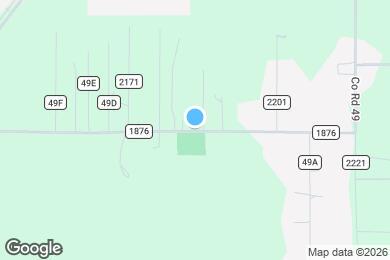 Map image of the property - 15016 County Rd 1876