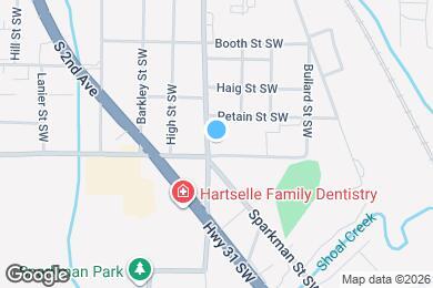 Map image of the property - 1310 Sparkman St SW