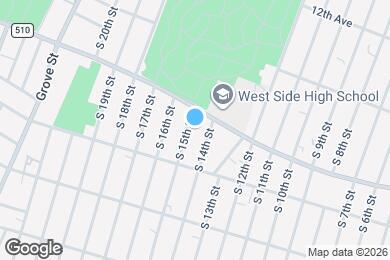 Map image of the property - 406 S 15th St