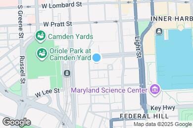 Map image of the property - 423 S Sharp St