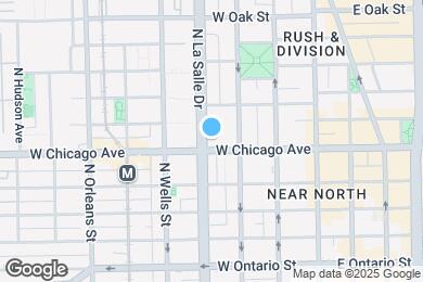 Map image of the property - 807 N LaSalle St