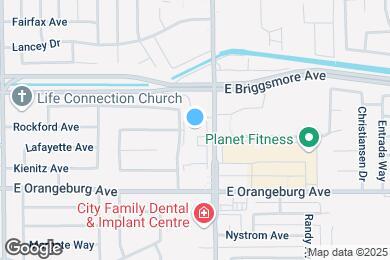 Map image of the property - 1500 Santa Paula Dr