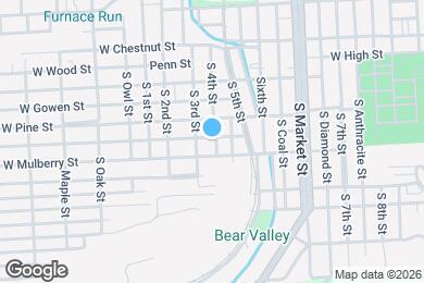 Map image of the property - 504 W Boyd St