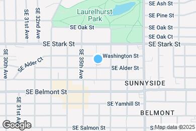 Map image of the property - 3603 SE Alder St