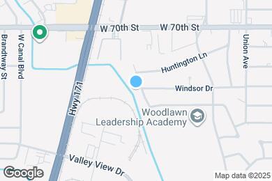 Map image of the property - 7136 Wilshire Dr