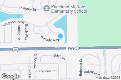 Map image of the property - 1856 Waverly Way