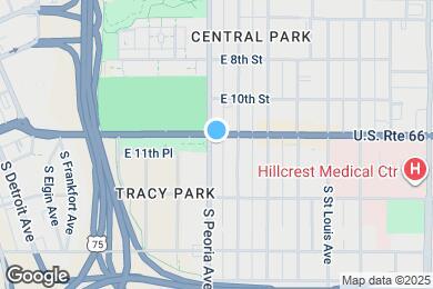 Map image of the property - 1306 E 11th St