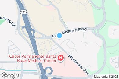 Map image of the property - Furnished Studio-Santa Rosa - North