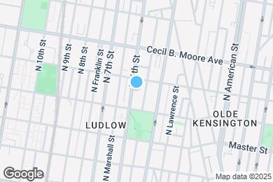 Map image of the property - 1535 N 6th St