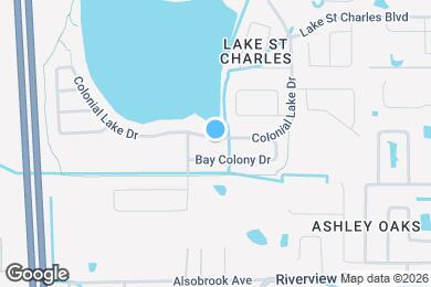 Map image of the property - 7124 Colonial Lake Dr