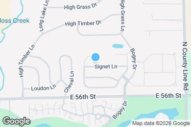 Map image of the property - 11550 Signet Ln