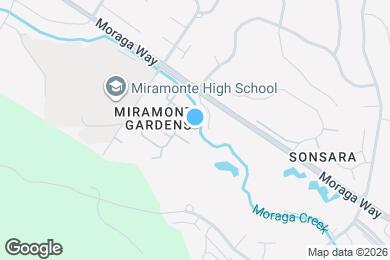 Map image of the property - 109 Miramonte Dr