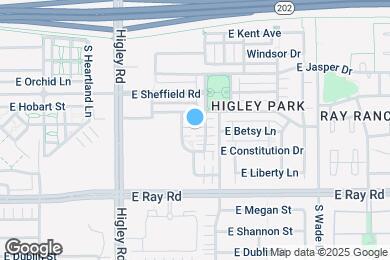 Map image of the property - 1470 S Colt Dr