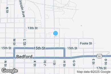 Map image of the property - 1330 I St