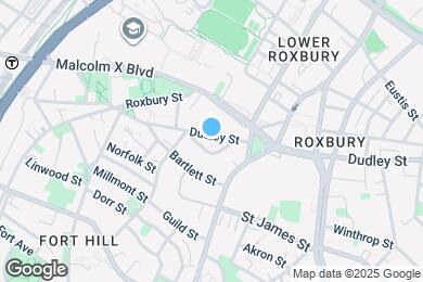 Map image of the property - 57 Dudley St