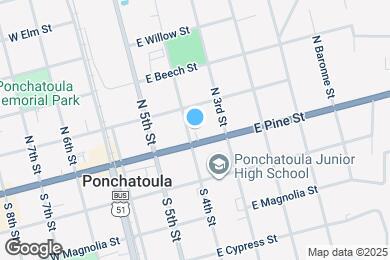 Map image of the property - 302 E Pine St
