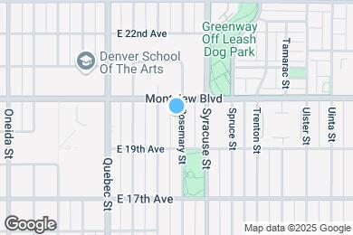 Map image of the property - 1965 Rosemary St