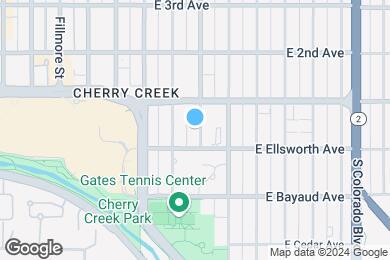 Map image of the property - Griffis Cherry Creek North