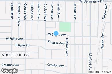 Map image of the property - 2809 W Boyce Ave