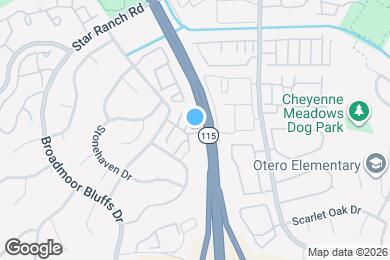 Map image of the property - 744 Crown Point Dr