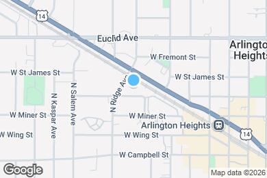 Map image of the property - 510 W Eastman St