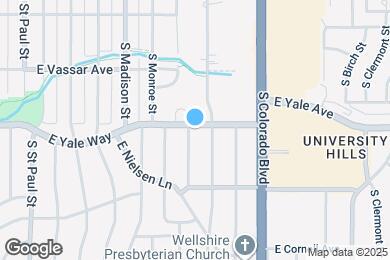 Map image of the property - 2700 S Garfield St