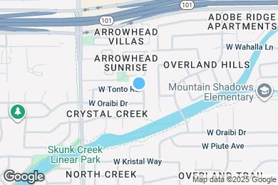 Map image of the property - 4911 W Tonto Rd