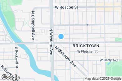 Map image of the property - 2328 W Belmont Ave