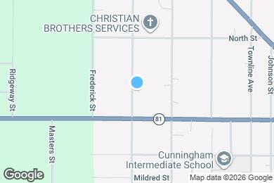Map image of the property - 1141 Bittel St